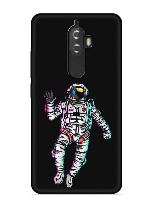 Spaceman Embossed Soft Silicone Case for Lenovo K8 Plus Zapvi