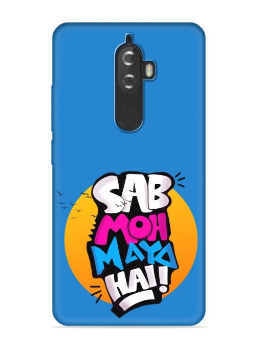 Sab Moh Moya Embossed Soft Silicone Case for Lenovo K8 Plus