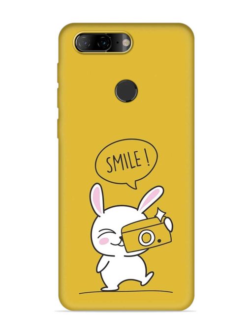 Hey Smile Please Embossed Soft Silicone Case for Lenovo K9 Zapvi