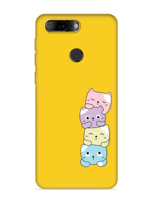 Cartoon Anime Embossed Soft Silicone Case for Lenovo K9 Zapvi