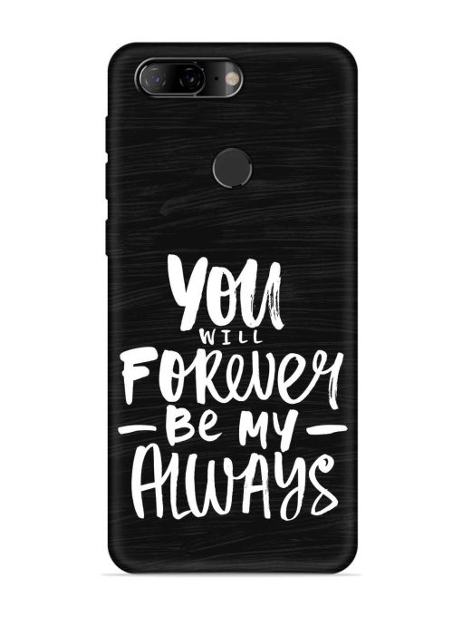 You Will Forever Embossed Soft Silicone Case for Lenovo K9