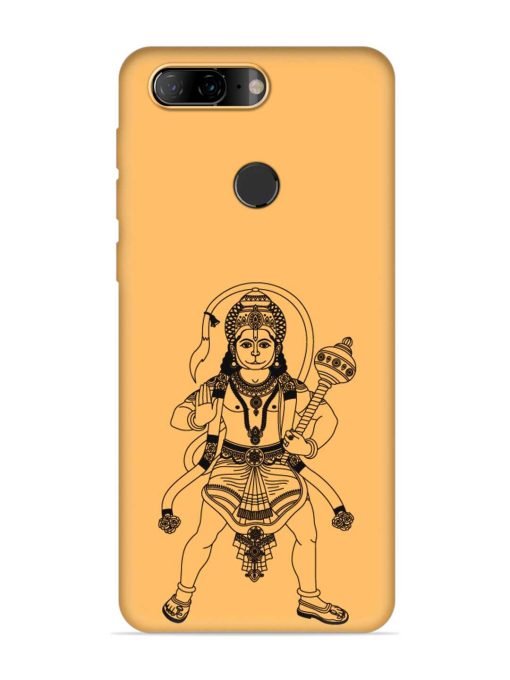 Indian God Hanuman Embossed Soft Silicone Case for Lenovo K9 Zapvi