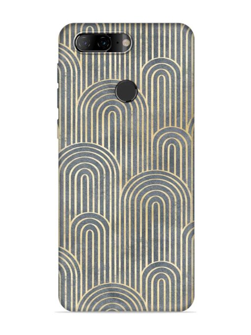 Art Deco Style Embossed Soft Silicone Case for Lenovo K9 Zapvi