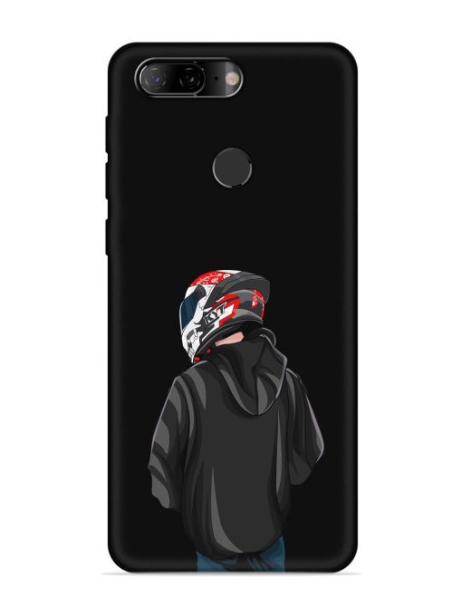 Motorcycle Rider Embossed Soft Silicone Case for Lenovo K9 Zapvi