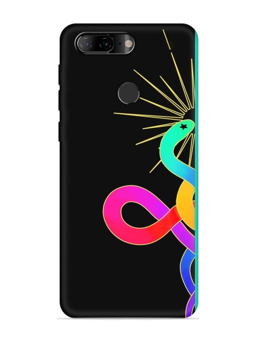 Art Geometric Abstraction Embossed Soft Silicone Case for Lenovo K9 Zapvi