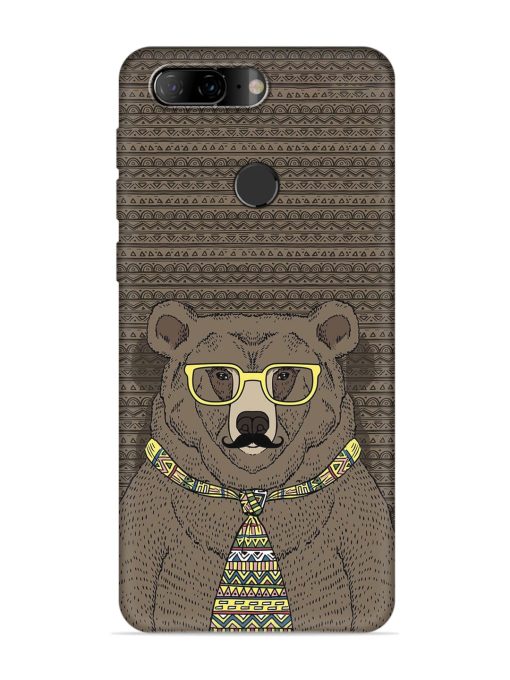 Grizzly Bear Embossed Soft Silicone Case for Lenovo K9