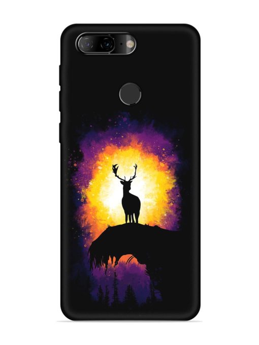 Elk Animal Art Embossed Soft Silicone Case for Lenovo K9 Zapvi