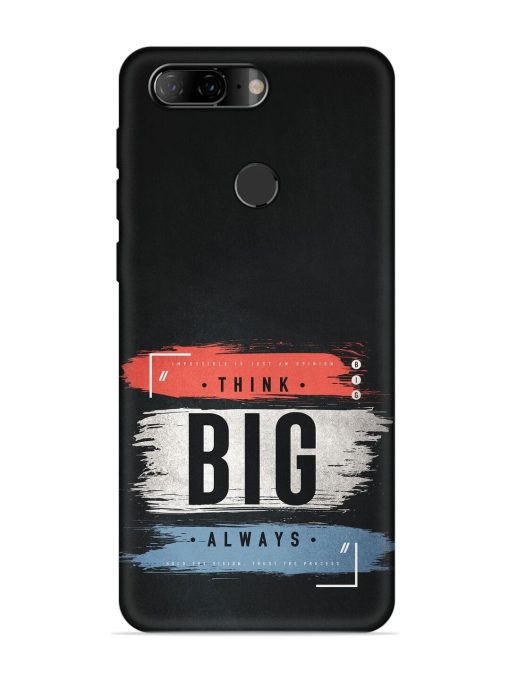 Think Big Always Embossed Soft Silicone Case for Lenovo K9 Zapvi