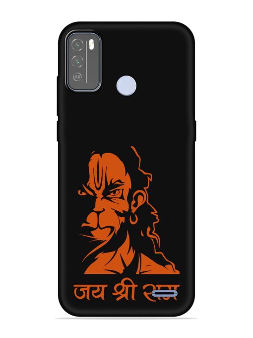 Angry Hanuman Embossed Soft Silicone Case for Micromax In 1B Zapvi