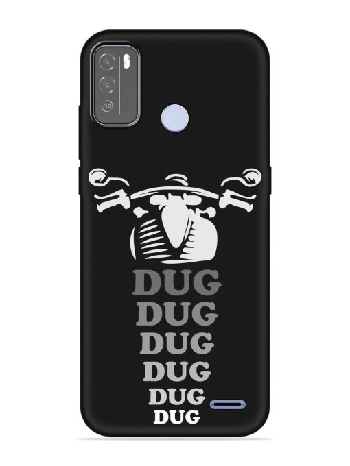 Dug Dug Dug Embossed Soft Silicone Case for Micromax In 1B