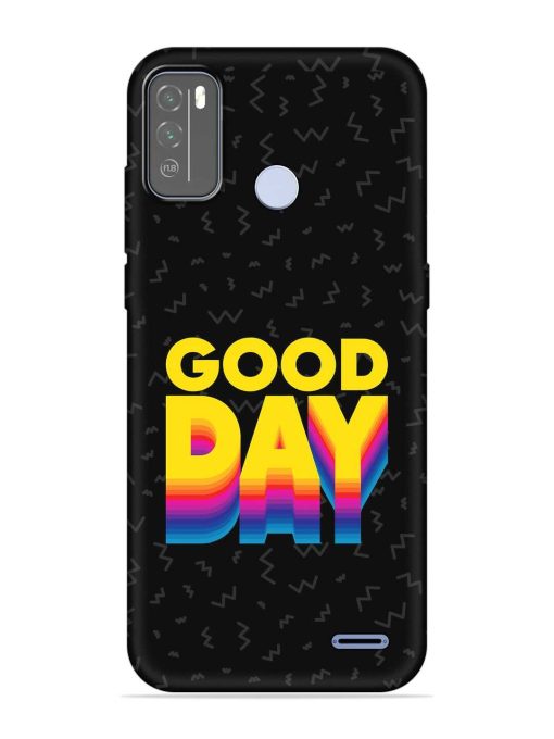 Good Day Embossed Soft Silicone Case for Micromax In 1B