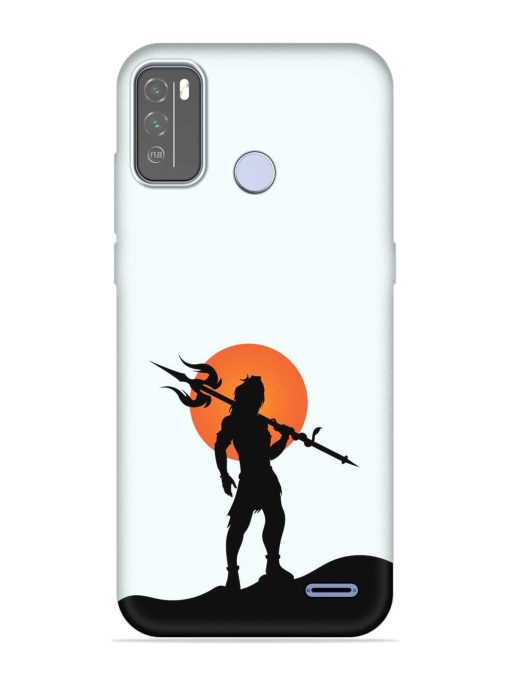 Lord Mahadev Trendy Embossed Soft Silicone Case for Micromax In 1B