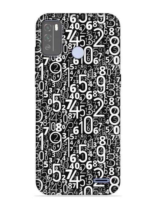 Many Numbers Different Embossed Soft Silicone Case for Micromax In 1B