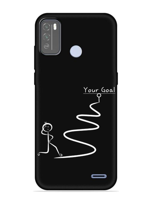 Your Goal Embossed Soft Silicone Case for Micromax In 1B