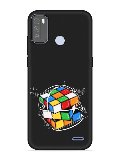 Cubik Vector Embossed Soft Silicone Case for Micromax In 1B