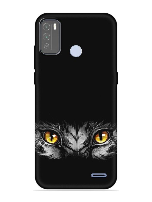 Scary Eye Embossed Soft Silicone Case for Micromax In 1B