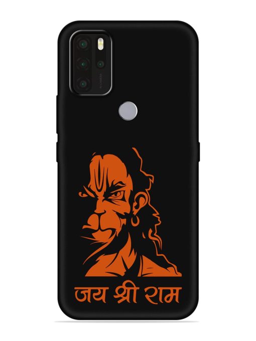 Angry Hanuman Embossed Soft Silicone Case for Micromax In Note 1 Zapvi