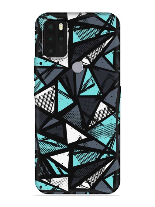 Abstract Seamless Embossed Soft Silicone Case for Micromax In Note 1 Zapvi