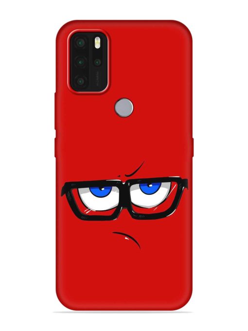 Rad Angry Face Embossed Soft Silicone Case for Micromax In Note 1 Zapvi