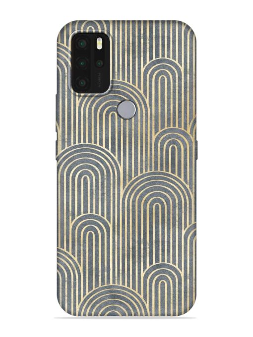 Art Deco Style Embossed Soft Silicone Case for Micromax In Note 1 Zapvi