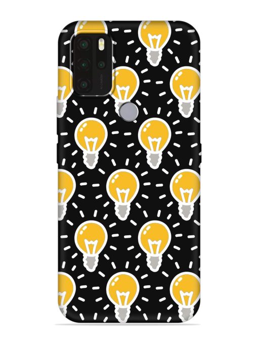 Light Bulb Seamless Embossed Soft Silicone Case for Micromax In Note 1