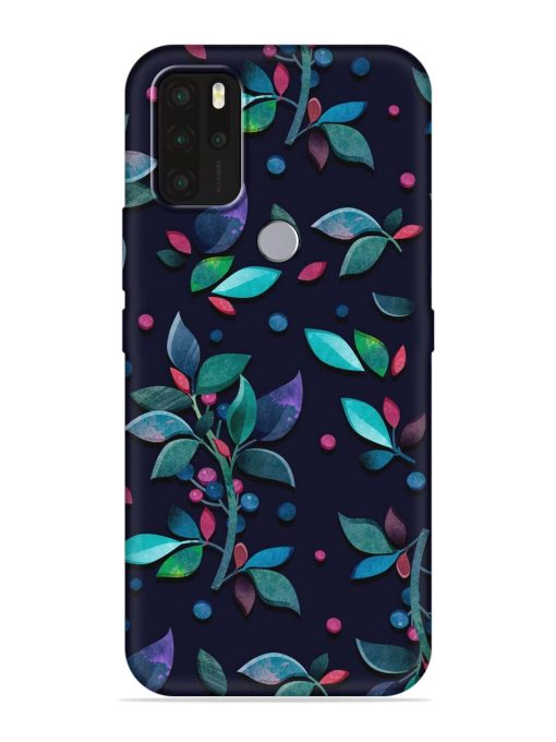 Decorative Watercolor Flower Embossed Soft Silicone Case for Micromax In Note 1