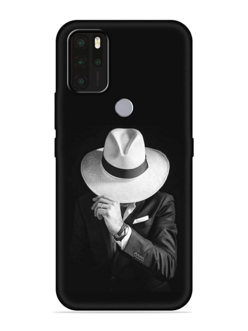 Men Under Hat Embossed Soft Silicone Case for Micromax In Note 1 Zapvi