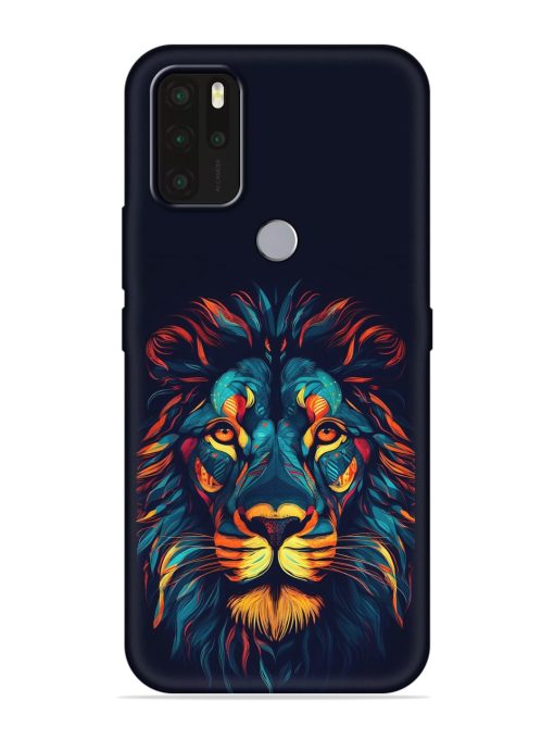 Colorful Lion Embossed Soft Silicone Case for Micromax In Note 1 Zapvi