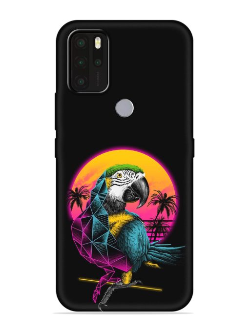 Rad Parrot Embossed Soft Silicone Case for Micromax In Note 1