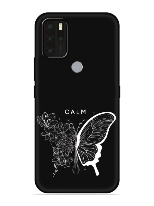 Calm Embossed Soft Silicone Case for Micromax In Note 1 Zapvi