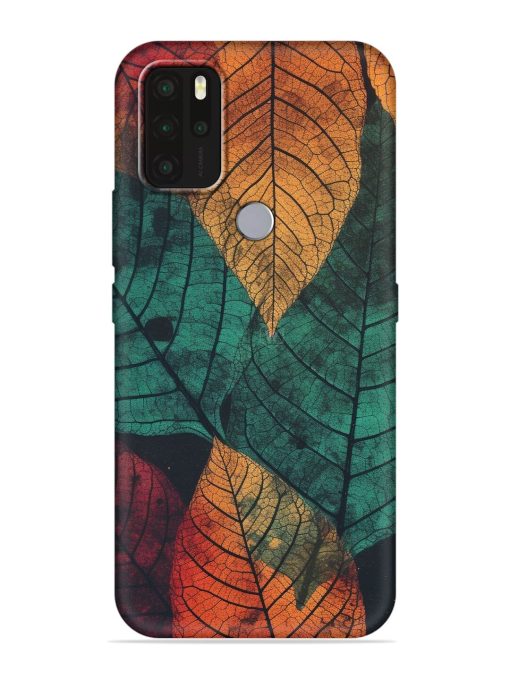 Leaves Artwork Embossed Soft Silicone Case for Micromax In Note 1