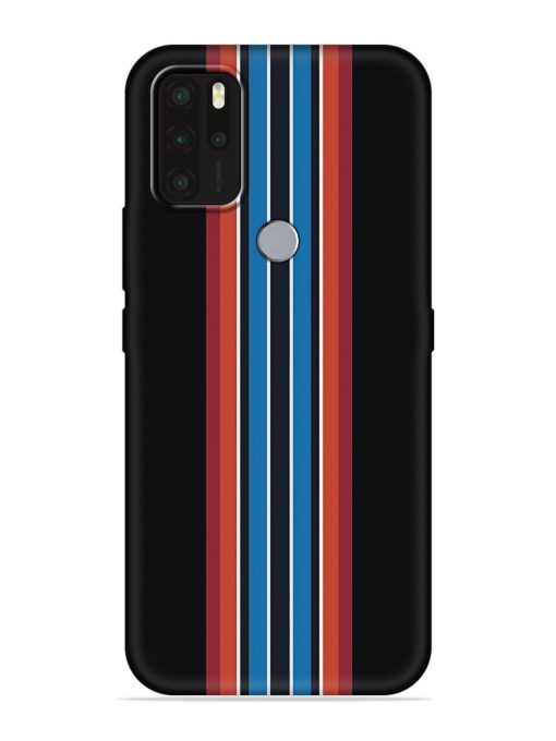 Vertical Strips Embossed Soft Silicone Case for Micromax In Note 1