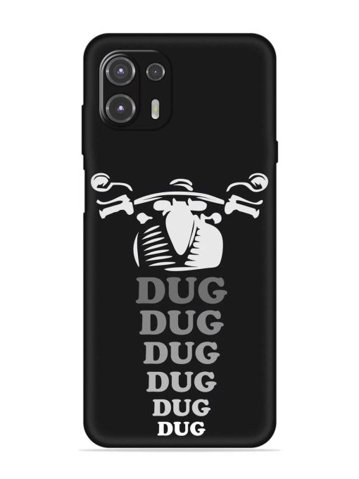 Dug Dug Dug Embossed Soft Silicone Case for Motorola Edge 20 Fusion Zapvi