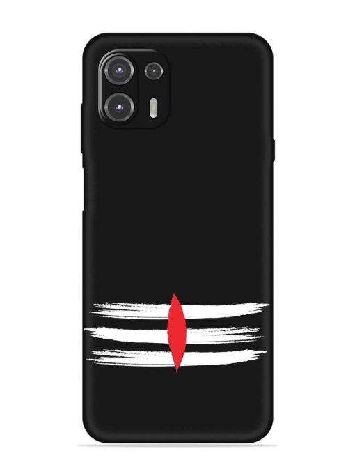 Mahadev Tilak Vector Embossed Soft Silicone Case for Motorola Edge 20 Fusion Zapvi