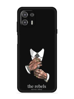 Rebels Slogan Man Embossed Soft Silicone Case for Motorola Edge 20 Fusion