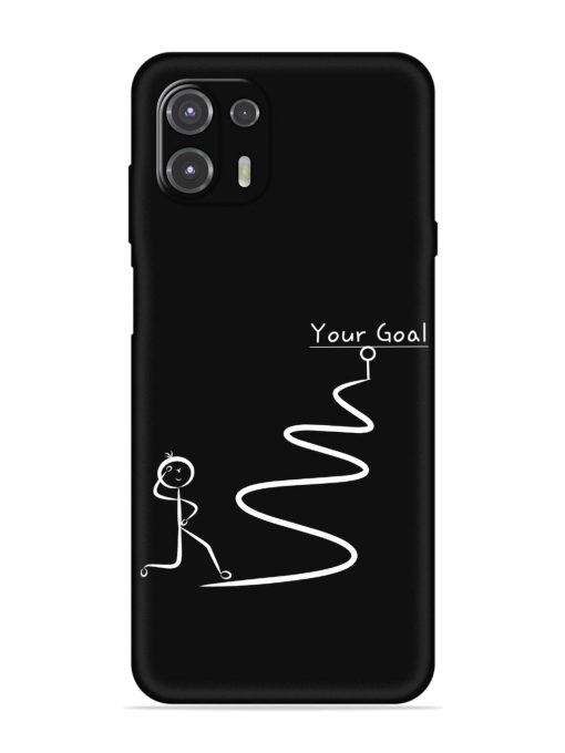 Your Goal Embossed Soft Silicone Case for Motorola Edge 20 Fusion Zapvi