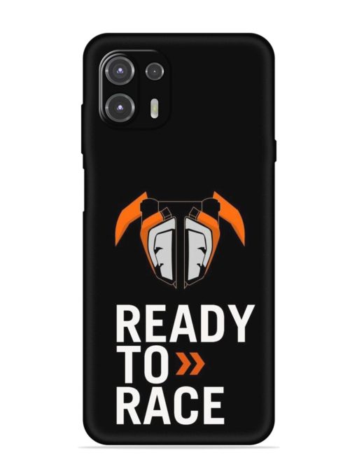 Ready To Race Embossed Soft Silicone Case for Motorola Edge 20 Fusion