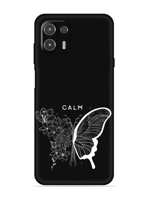 Calm Embossed Soft Silicone Case for Motorola Edge 20 Fusion Zapvi