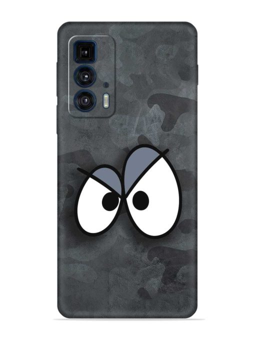 Big Eyes Night Mode Embossed Soft Silicone Case for Motorola Edge 20 Pro Zapvi