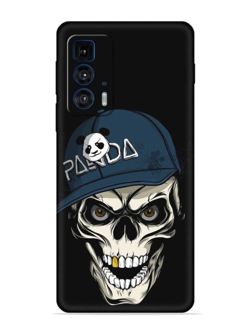 Panda Skull Embossed Soft Silicone Case for Motorola Edge 20 Pro Zapvi