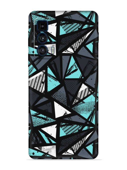 Abstract Seamless Embossed Soft Silicone Case for Motorola Edge 20 Pro Zapvi