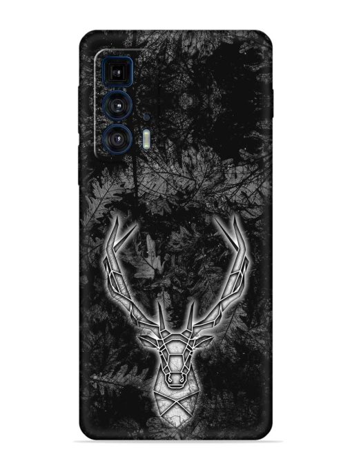 Ancient Deer Embossed Soft Silicone Case for Motorola Edge 20 Pro Zapvi