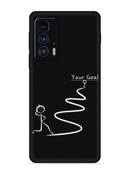 Your Goal Embossed Soft Silicone Case for Motorola Edge 20 Pro Zapvi