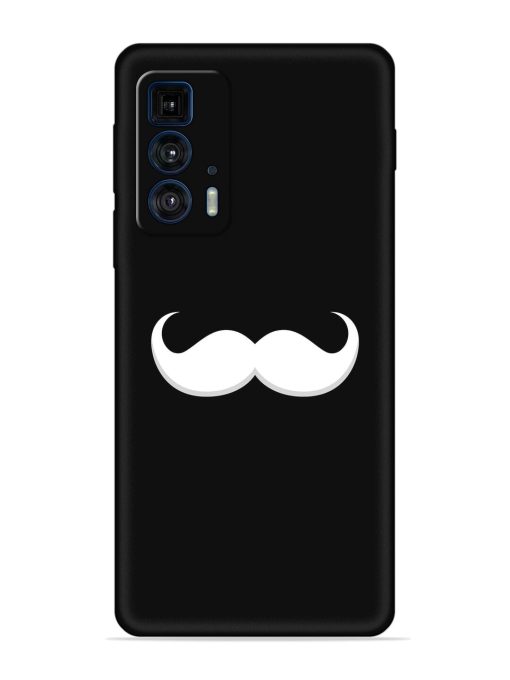 Mustache Vector Embossed Soft Silicone Case for Motorola Edge 20 Pro