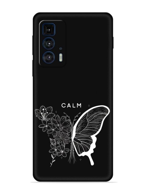 Calm Embossed Soft Silicone Case for Motorola Edge 20 Pro Zapvi