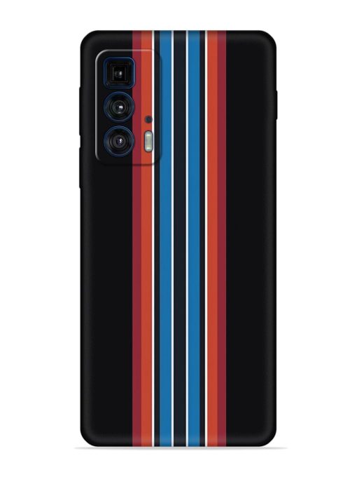 Vertical Strips Embossed Soft Silicone Case for Motorola Edge 20 Pro Zapvi