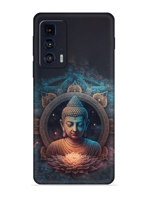 Gautam Buddha Embossed Soft Silicone Case for Motorola Edge 20 Pro Zapvi