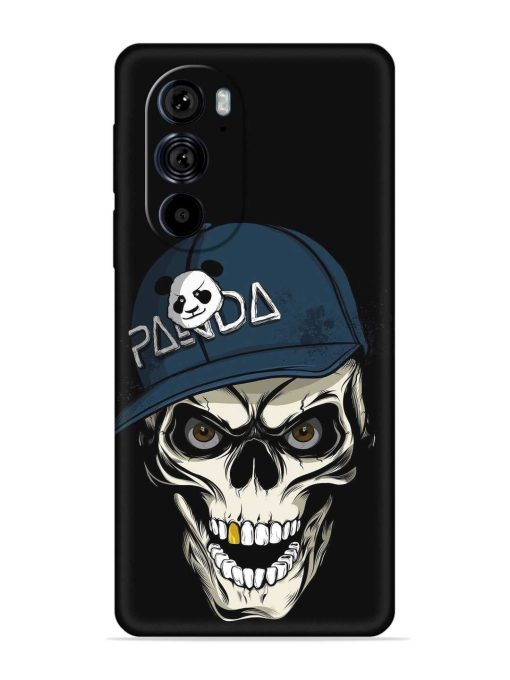 Panda Skull Embossed Soft Silicone Case for Motorola Edge 30 Pro Zapvi