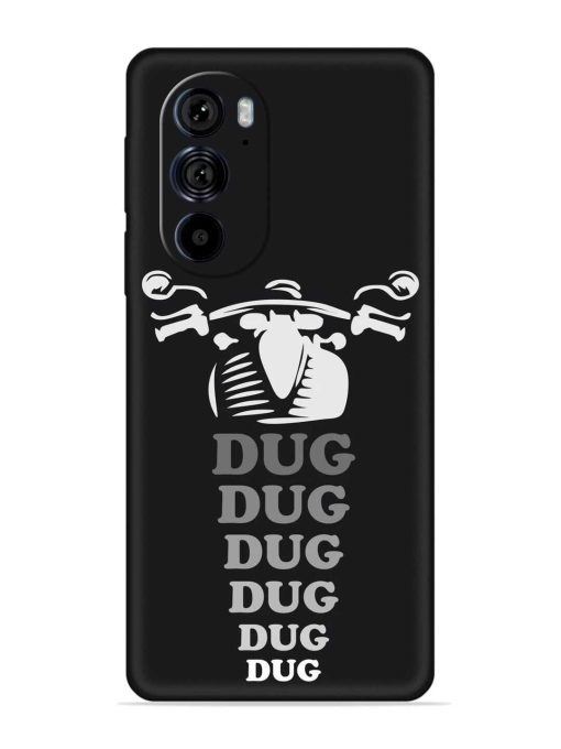 Dug Dug Dug Embossed Soft Silicone Case for Motorola Edge 30 Pro Zapvi