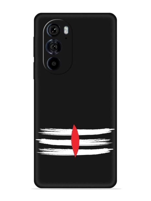 Mahadev Tilak Vector Embossed Soft Silicone Case for Motorola Edge 30 Pro Zapvi